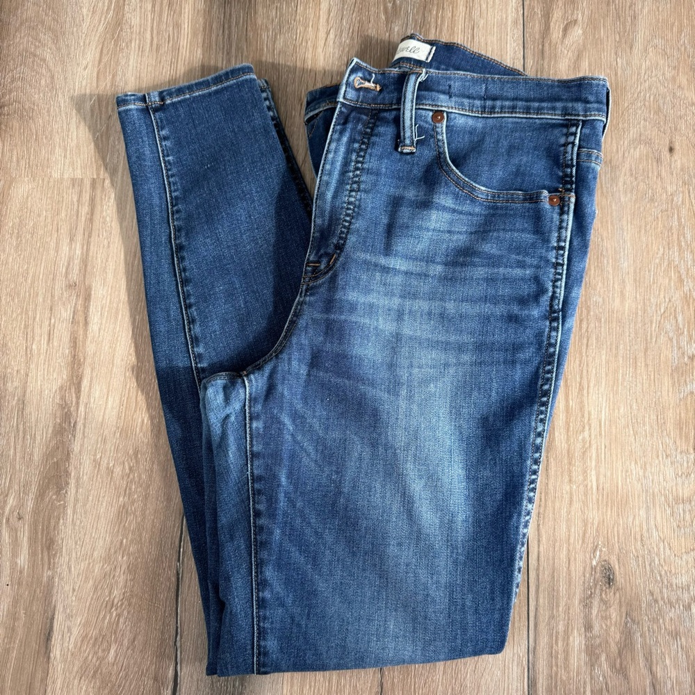 Madewell 10’’ skinny high rise jeans